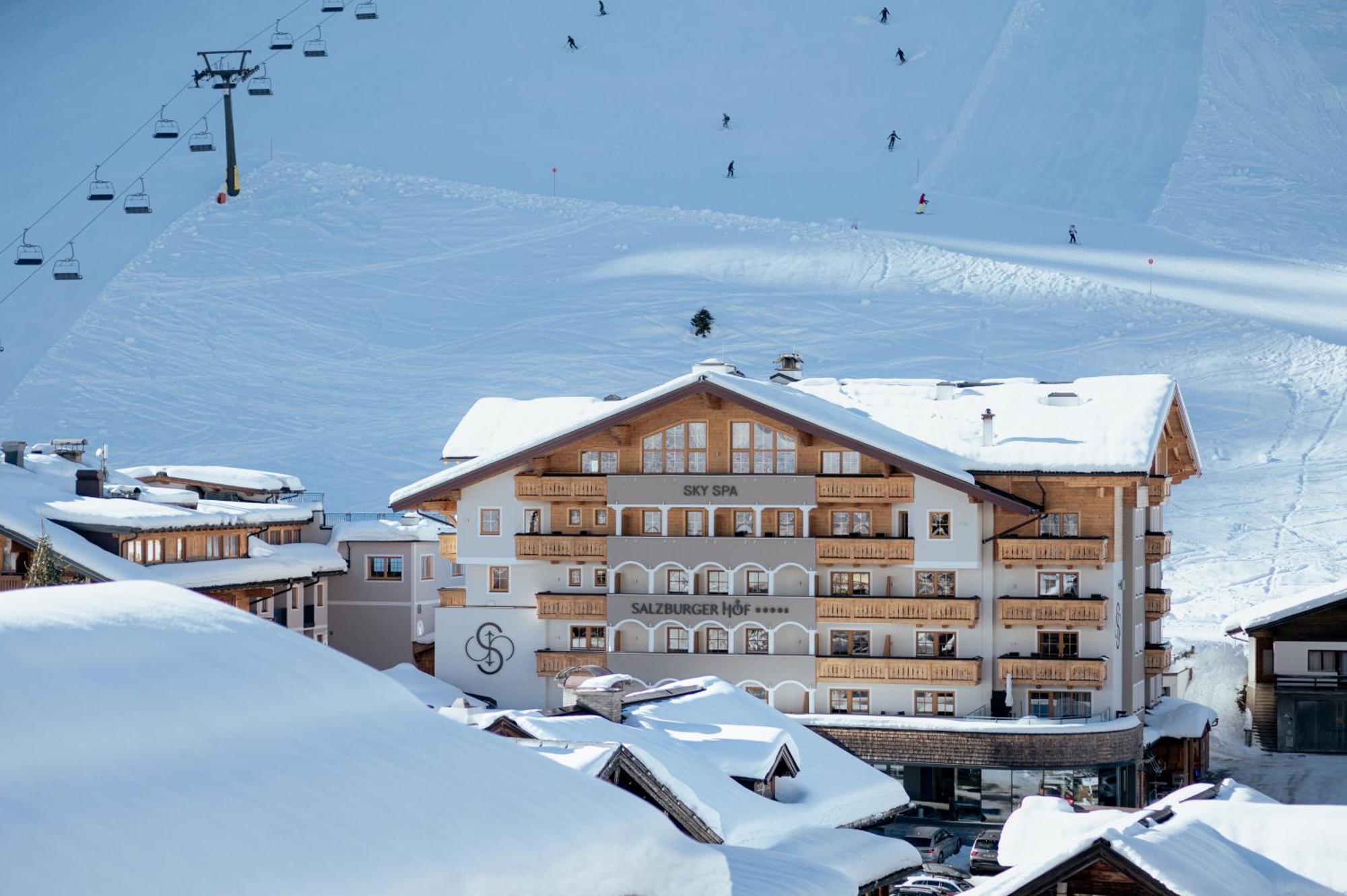 Hotel Salzburger Hof 扎奥岑湖 外观 照片