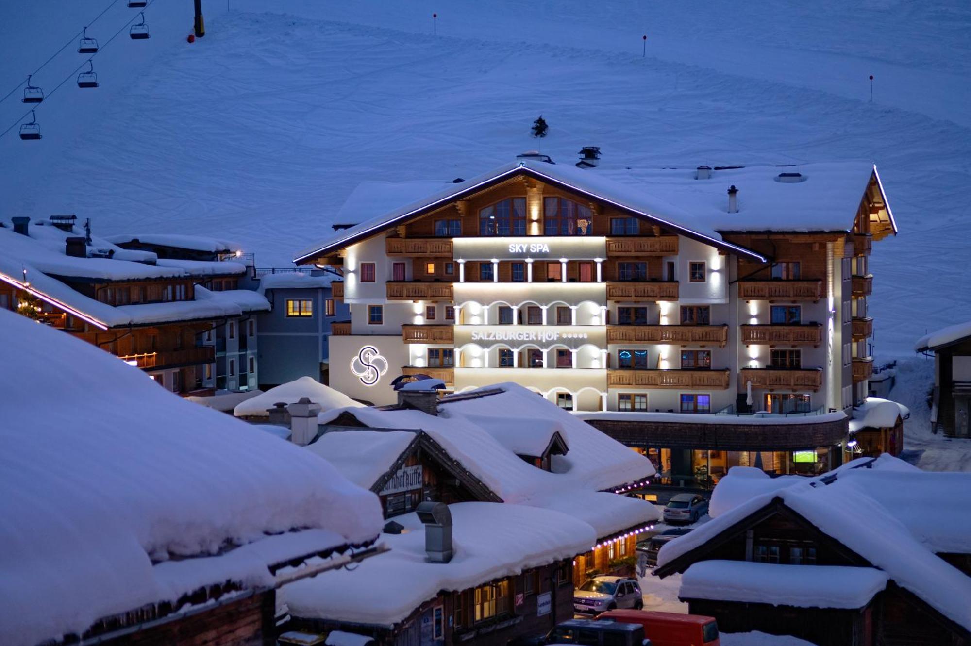 Hotel Salzburger Hof 扎奥岑湖 外观 照片